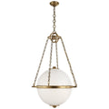 VISUAL COMFORT SIGNATURE, MODERN GLOBE LANTERN, LANTERN CEILING LIGHT