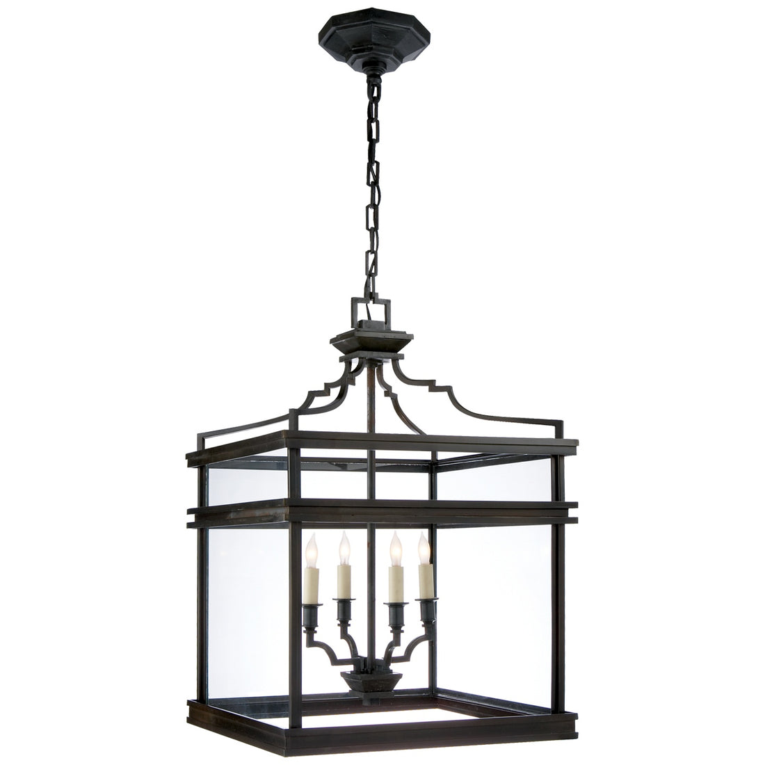 VISUAL COMFORT SIGNATURE, MYKONOS LANTERN, LANTERN CEILING LIGHT