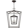 VISUAL COMFORT SIGNATURE, DARLANA DOUBLE CAGE LANTERN, LANTERN CEILING LIGHT