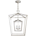 VISUAL COMFORT SIGNATURE, DARLANA DOUBLE CAGE LANTERN, LANTERN CEILING LIGHT