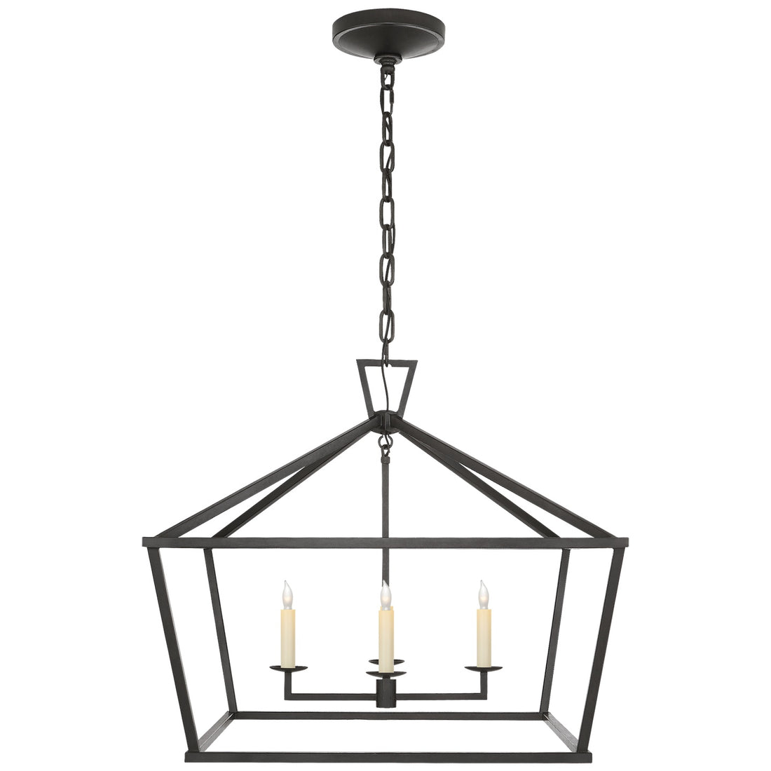 VISUAL COMFORT SIGNATURE, DARLANA WIDE LANTERN, LANTERN CEILING LIGHT