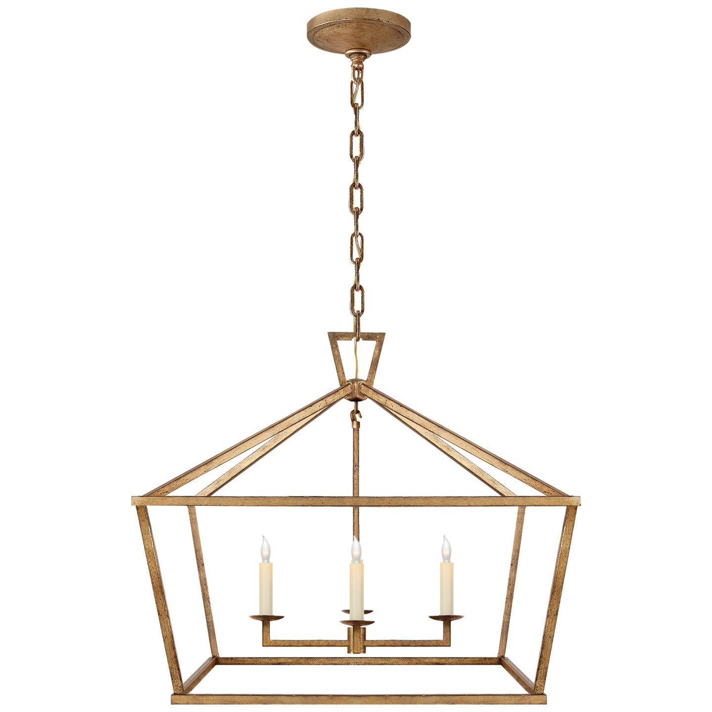 VISUAL COMFORT SIGNATURE, DARLANA WIDE LANTERN, LANTERN CEILING LIGHT