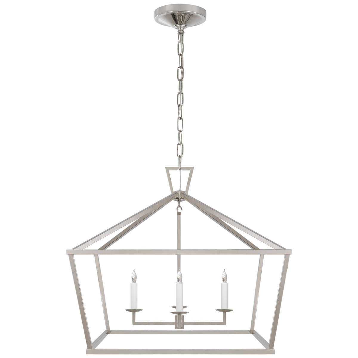 VISUAL COMFORT SIGNATURE, DARLANA WIDE LANTERN, LANTERN CEILING LIGHT