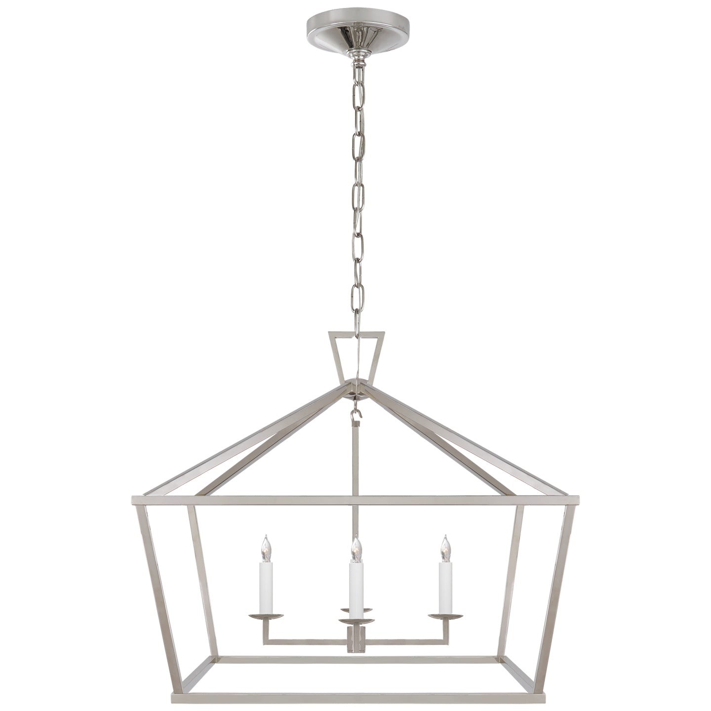 VISUAL COMFORT SIGNATURE, DARLANA WIDE LANTERN, LANTERN CEILING LIGHT