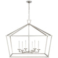 VISUAL COMFORT SIGNATURE, DARLANA WIDE LANTERN, LANTERN CEILING LIGHT