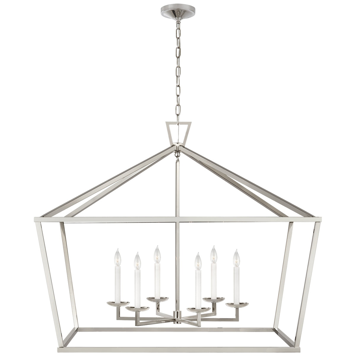 VISUAL COMFORT SIGNATURE, DARLANA WIDE LANTERN, LANTERN CEILING LIGHT
