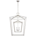 VISUAL COMFORT SIGNATURE, DARLANA DOUBLE CAGE LANTERN, LANTERN CEILING LIGHT