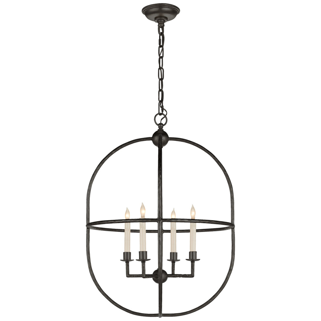 VISUAL COMFORT SIGNATURE, DESMOND OPEN OVAL LANTERN, LANTERN CEILING LIGHT