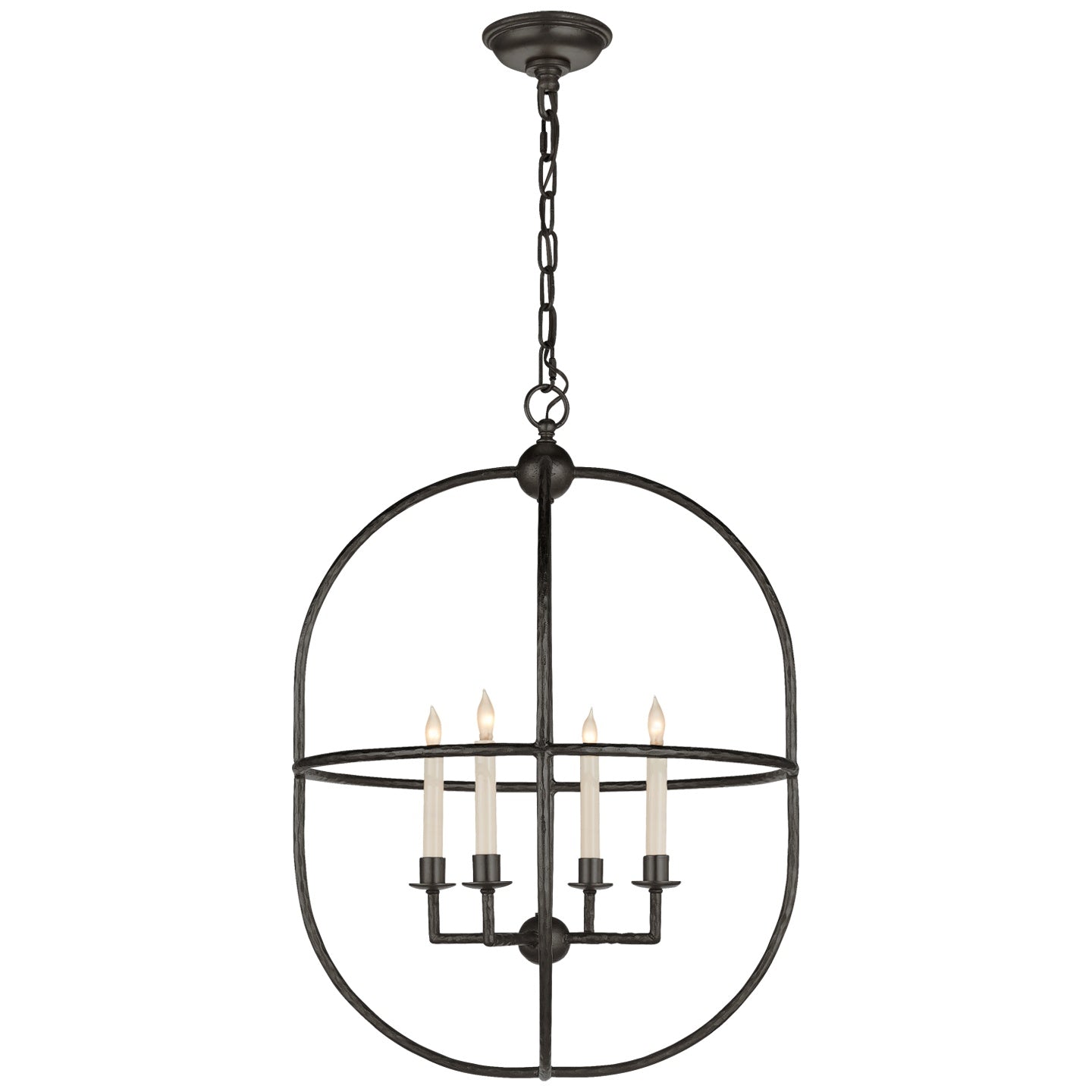 VISUAL COMFORT SIGNATURE, DESMOND OPEN OVAL LANTERN, LANTERN CEILING LIGHT