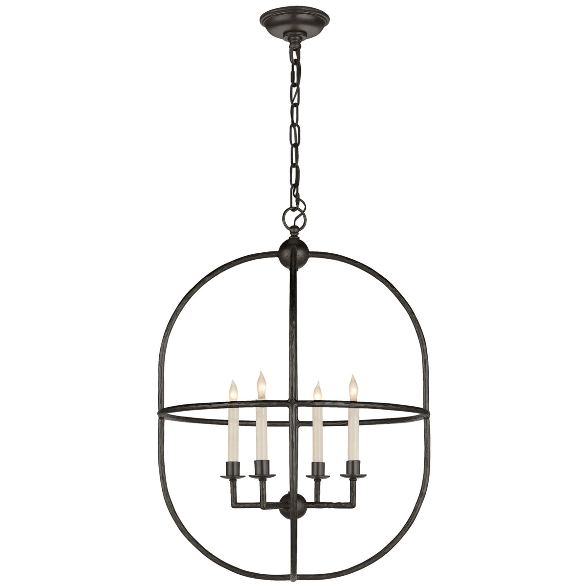 VISUAL COMFORT SIGNATURE, DESMOND OPEN OVAL LANTERN, LANTERN CEILING LIGHT