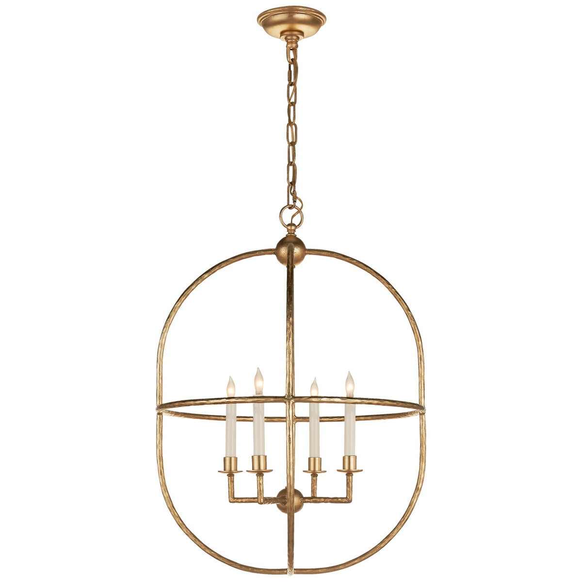 VISUAL COMFORT SIGNATURE, DESMOND OPEN OVAL LANTERN, LANTERN CEILING LIGHT