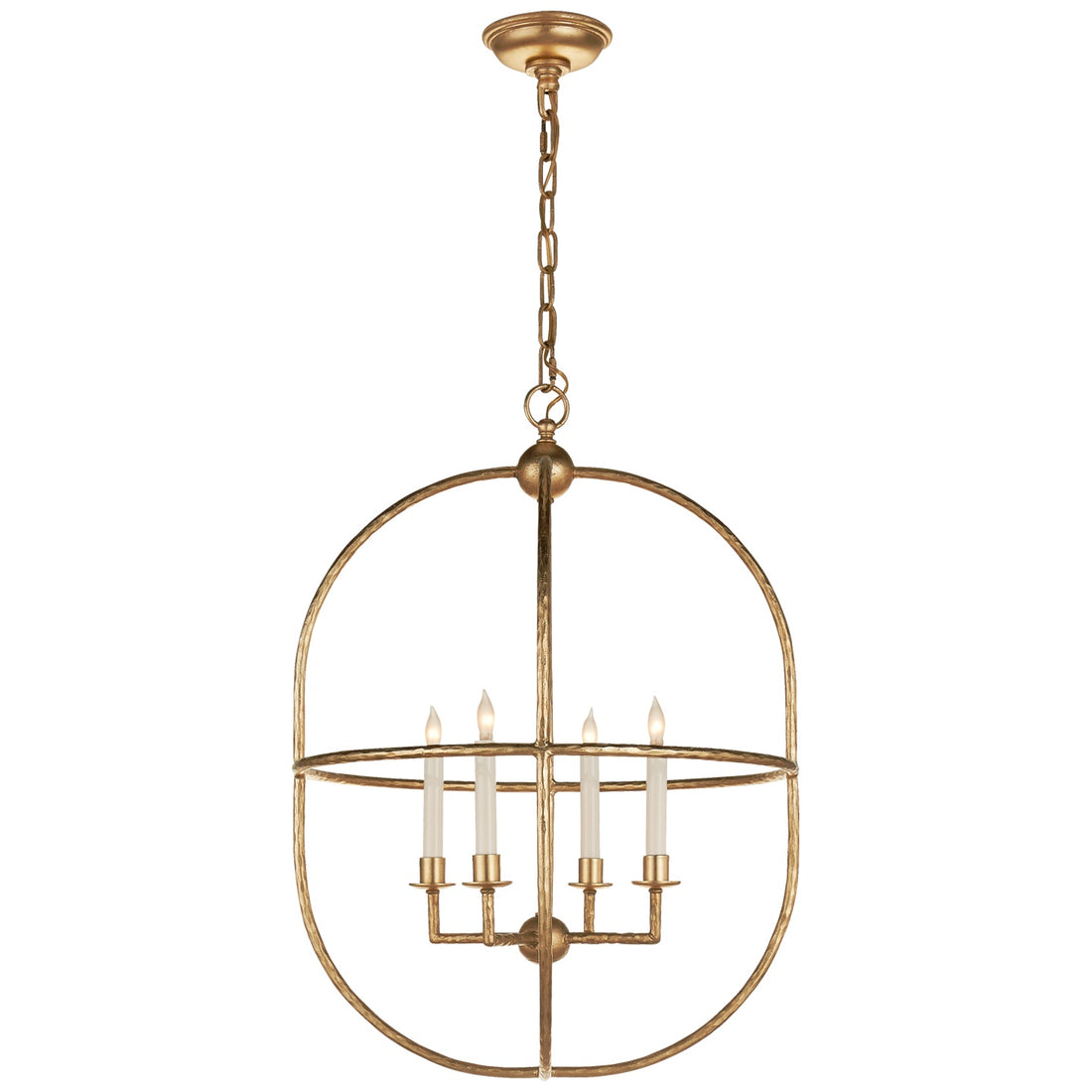 VISUAL COMFORT SIGNATURE, DESMOND OPEN OVAL LANTERN, LANTERN CEILING LIGHT