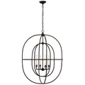 VISUAL COMFORT SIGNATURE, DESMOND OPEN DOUBLE OVAL LANTERN, LANTERN CEILING LIGHT