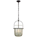 VISUAL COMFORT SIGNATURE, LORFORD SMOKE BELL LANTERN, LANTERN CEILING LIGHT
