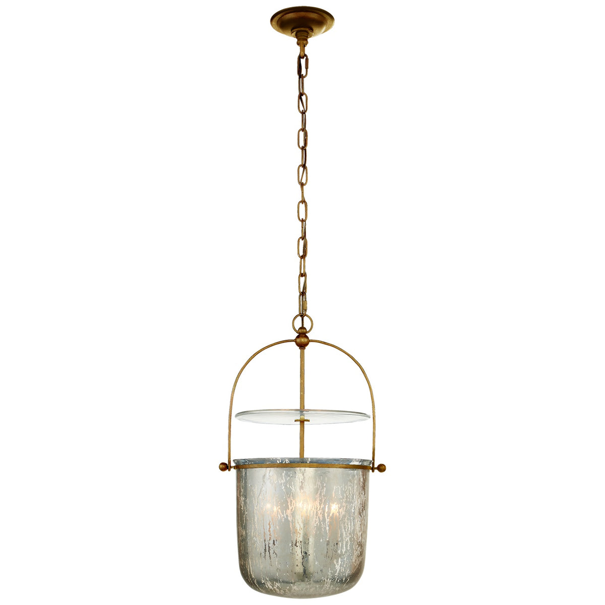 VISUAL COMFORT SIGNATURE, LORFORD SMOKE BELL LANTERN, LANTERN CEILING LIGHT