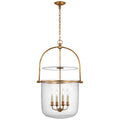 VISUAL COMFORT SIGNATURE, LORFORD SMOKE BELL LANTERN, LANTERN CEILING LIGHT