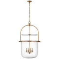 VISUAL COMFORT SIGNATURE, LORFORD SMOKE BELL LANTERN, LANTERN CEILING LIGHT