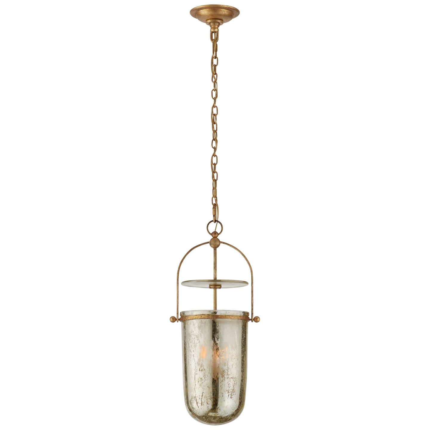 VISUAL COMFORT SIGNATURE, LORFORD TALL SMOKE BELL LANTERN, LANTERN CEILING LIGHT