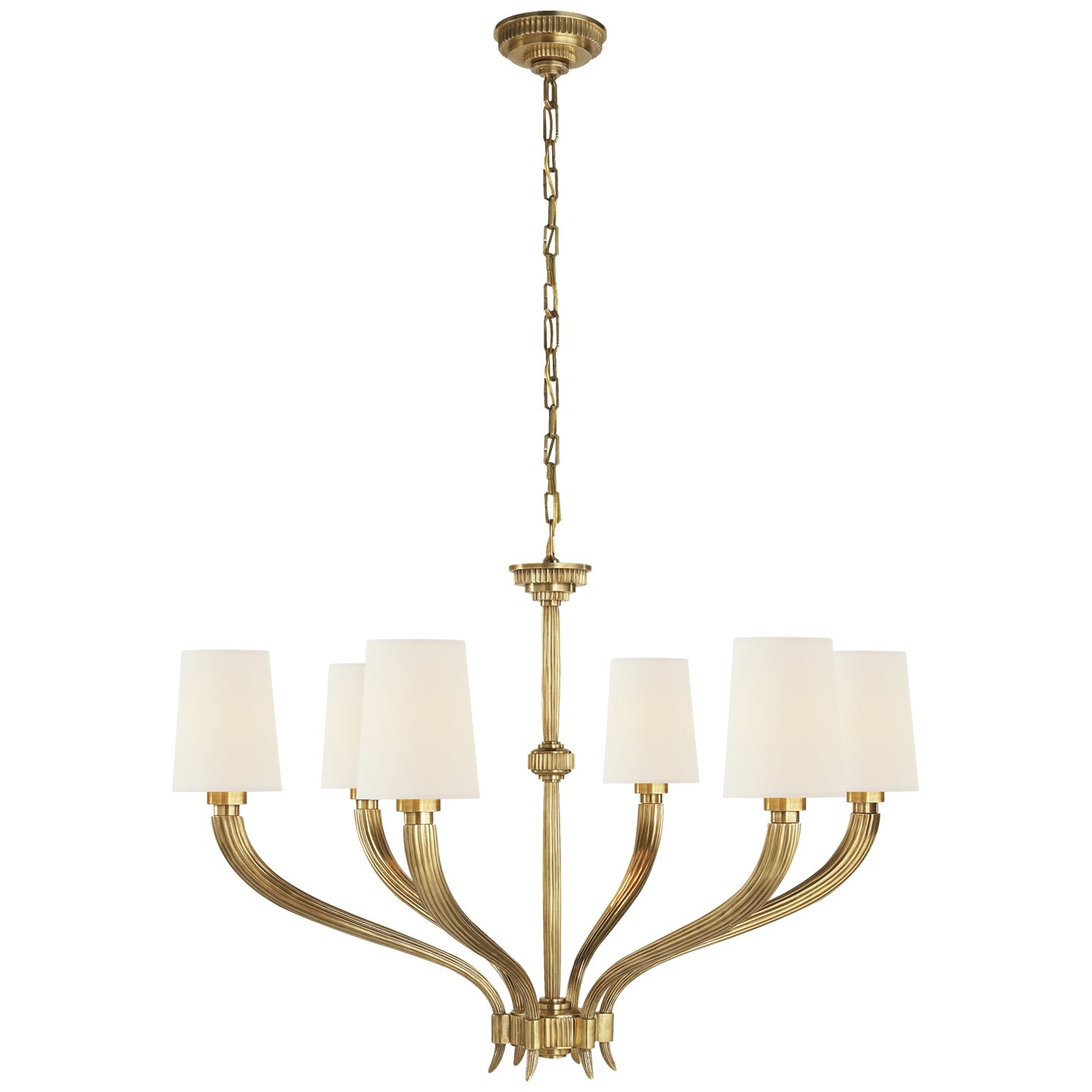 VISUAL COMFORT SIGNATURE, RUHLMANN CHANDELIER, CHANDELIER LIGHT
