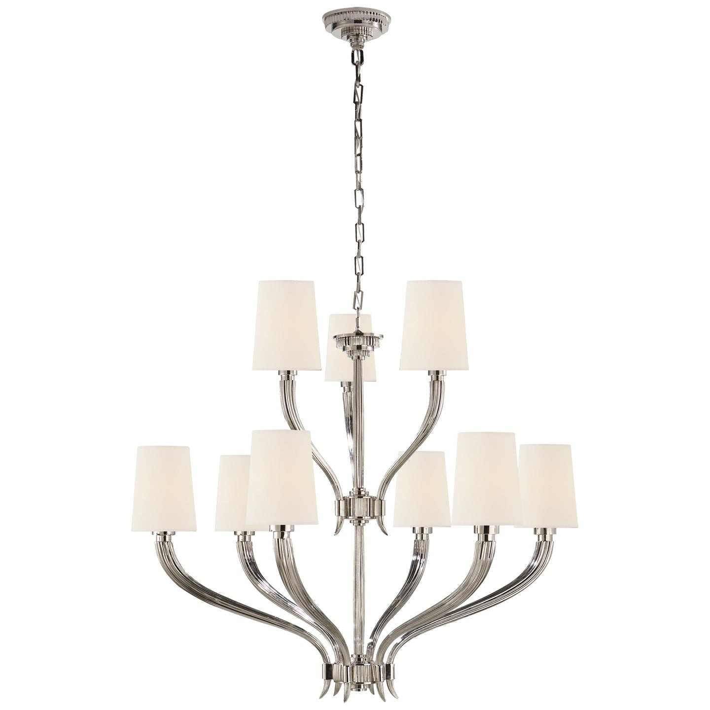 VISUAL COMFORT SIGNATURE, RUHLMANN CHANDELIER, CHANDELIER LIGHT