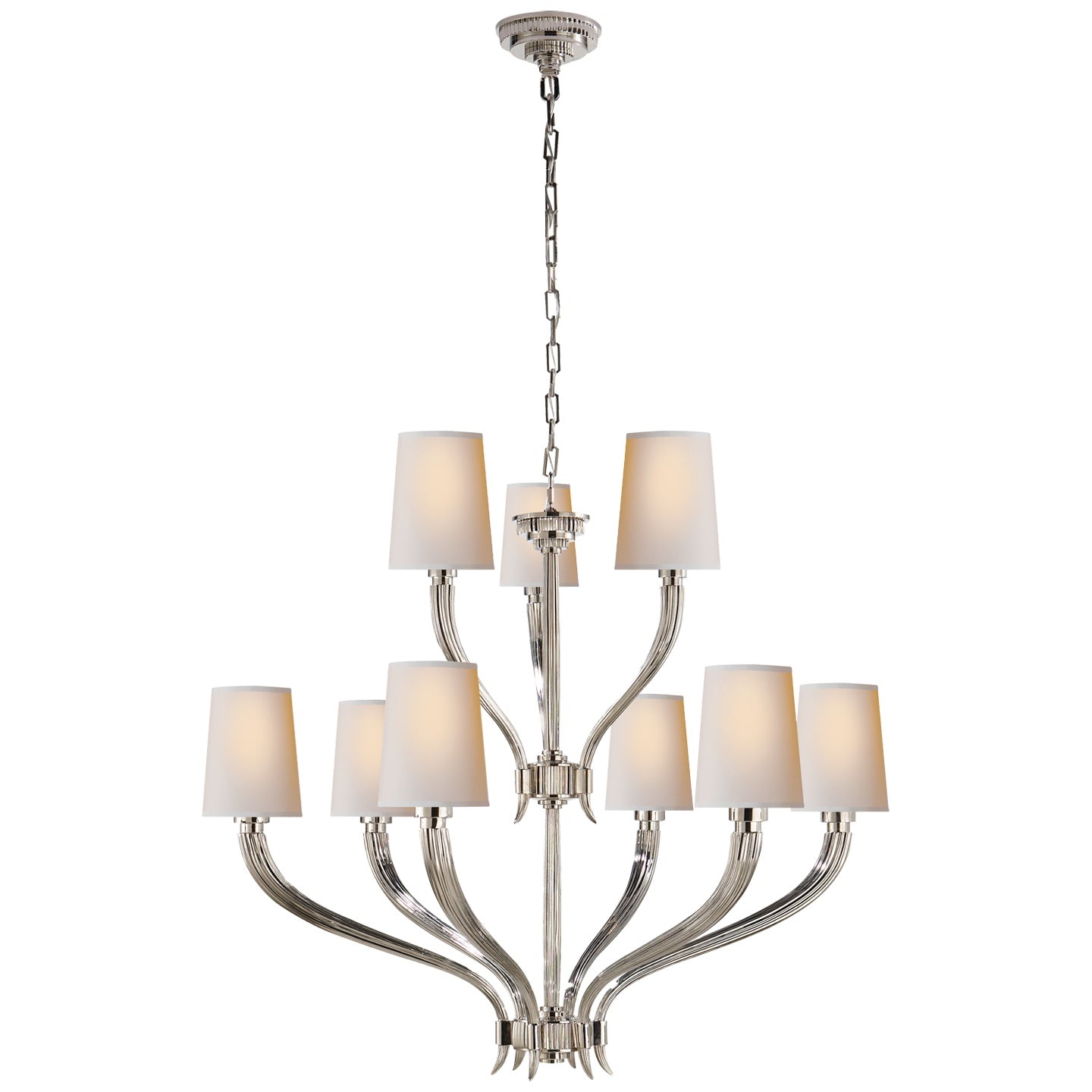 VISUAL COMFORT SIGNATURE, RUHLMANN CHANDELIER, CHANDELIER LIGHT
