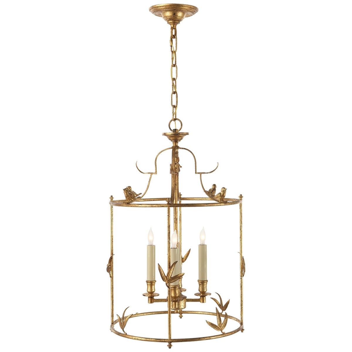 VISUAL COMFORT SIGNATURE, DIEGO GRANDE CLASSICAL PERCHING BIRD LANTERN, LANTERN CEILING LIGHT