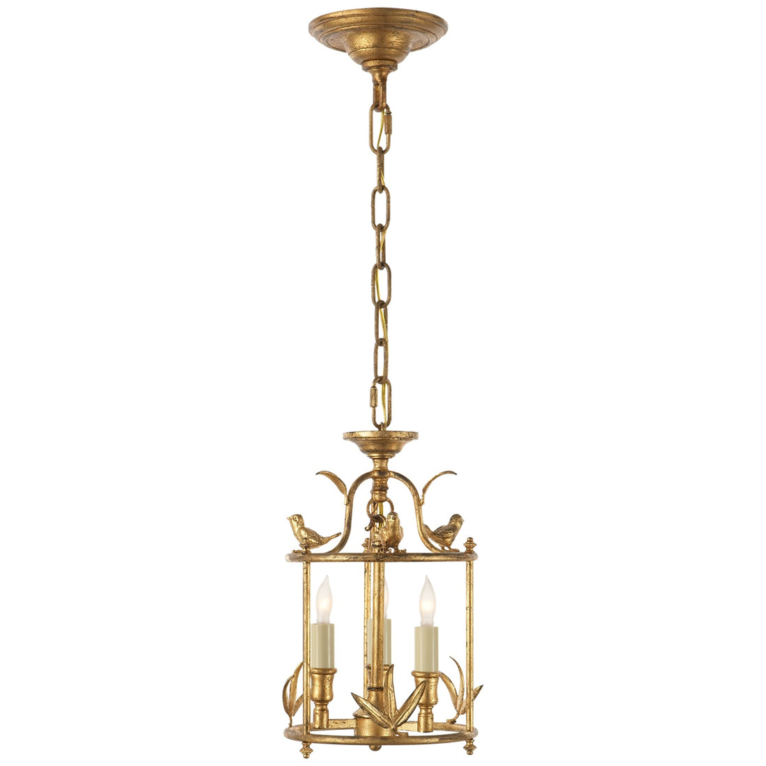 VISUAL COMFORT SIGNATURE, DIEGO PETITE CLASSICAL PERCHING BIRD LANTERN, LANTERN CEILING LIGHT