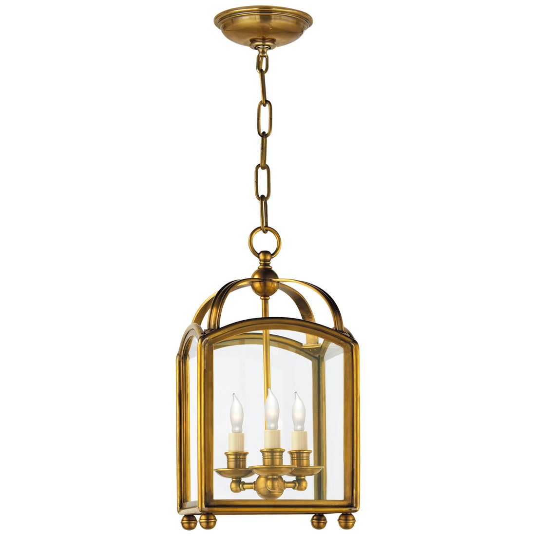 VISUAL COMFORT SIGNATURE, ARCH TOP MINI LANTERN, LANTERN CEILING LIGHT