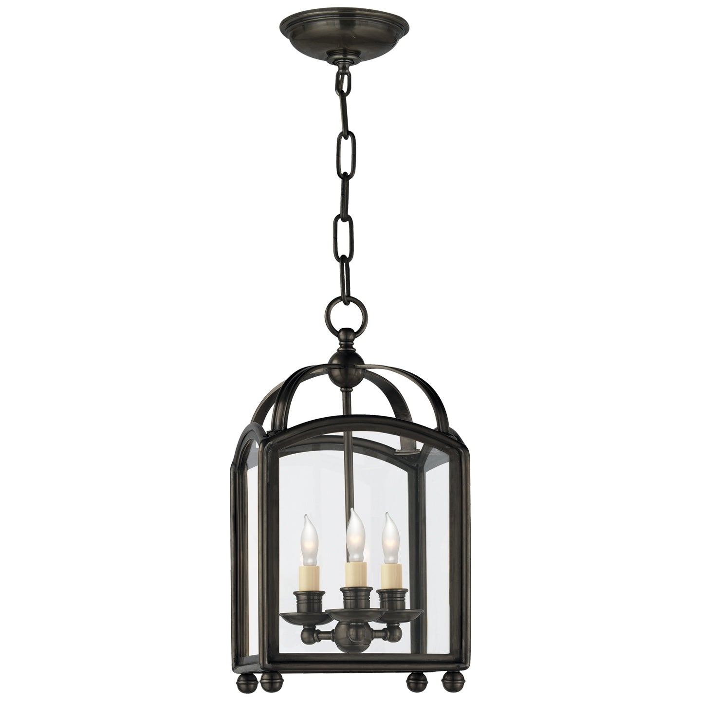 VISUAL COMFORT SIGNATURE, ARCH TOP MINI LANTERN, LANTERN CEILING LIGHT
