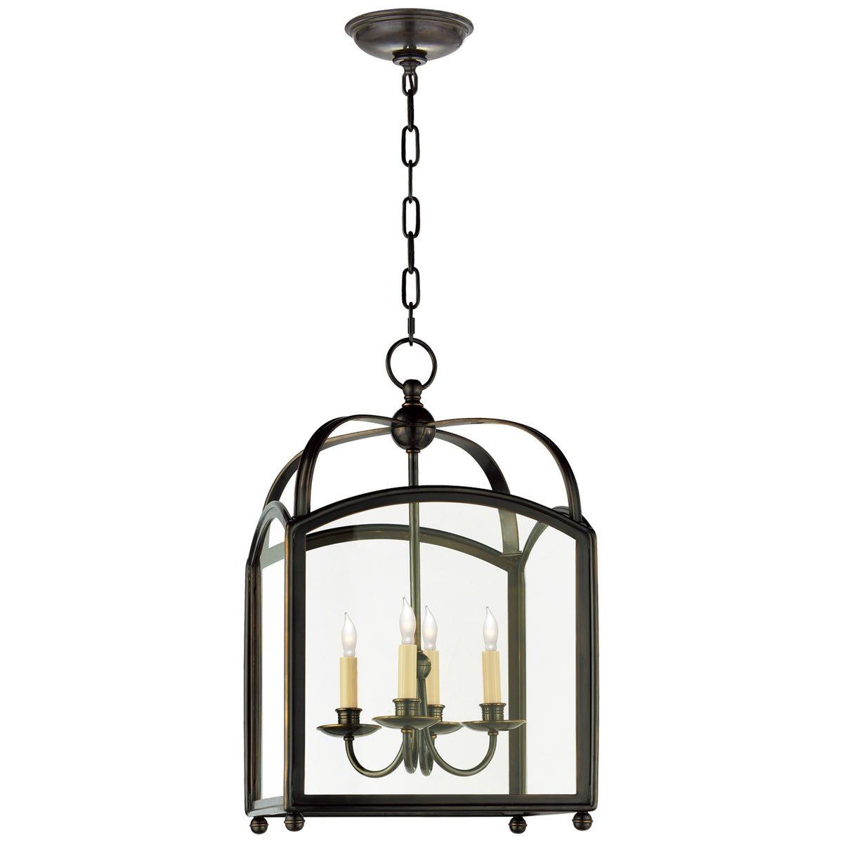 VISUAL COMFORT SIGNATURE, ARCH TOP LANTERN, LANTERN CEILING LIGHT