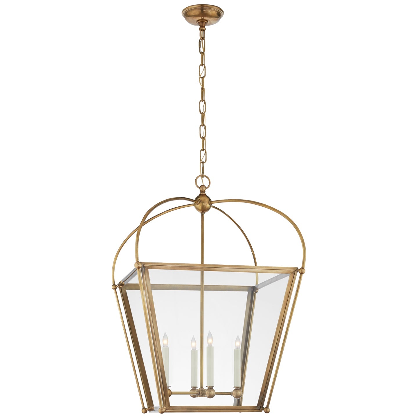 VISUAL COMFORT SIGNATURE, RIVERSIDE SQUARE LANTERN, LANTERN CEILING LIGHT