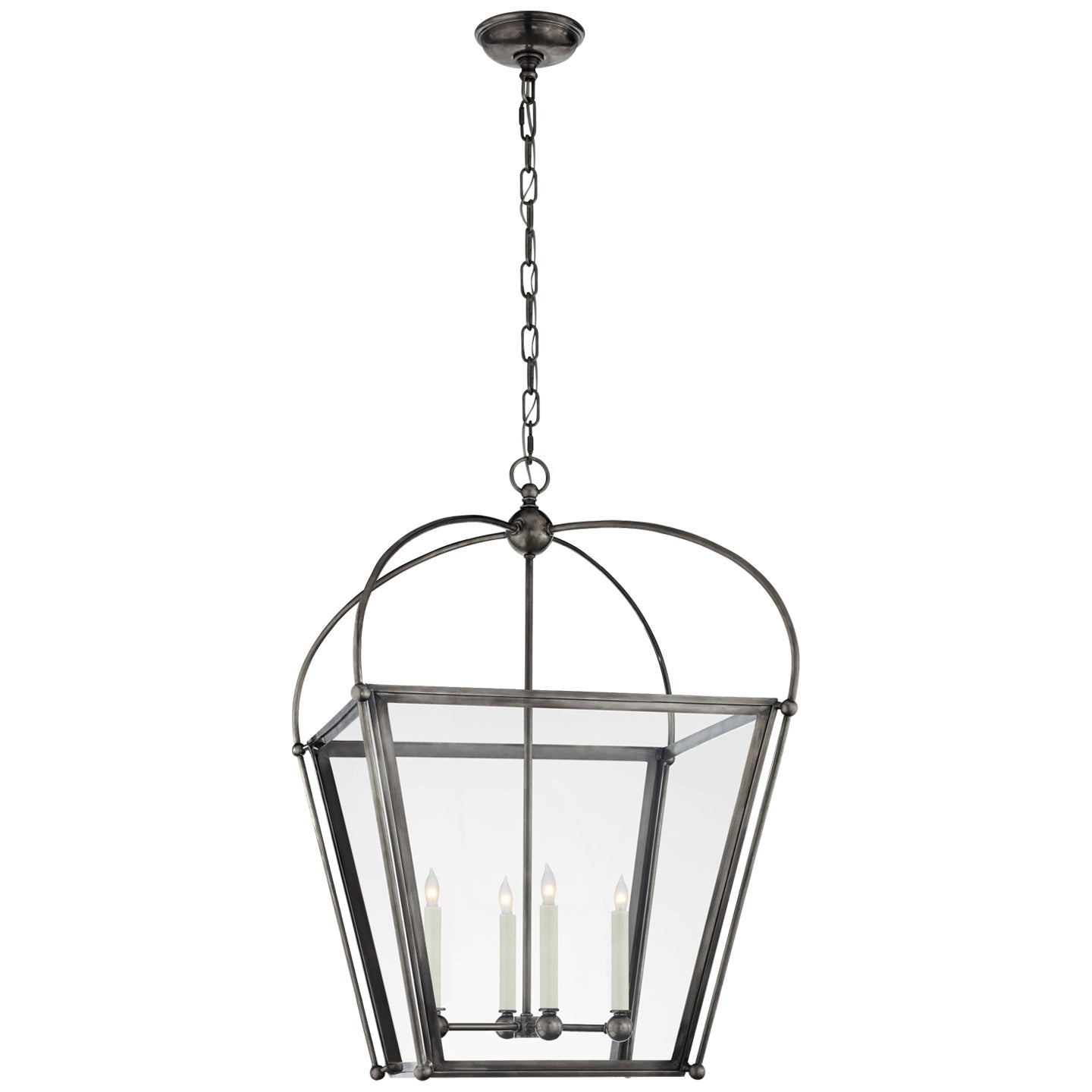 VISUAL COMFORT SIGNATURE, RIVERSIDE SQUARE LANTERN, LANTERN CEILING LIGHT