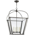 VISUAL COMFORT SIGNATURE, RIVERSIDE SQUARE LANTERN, LANTERN CEILING LIGHT