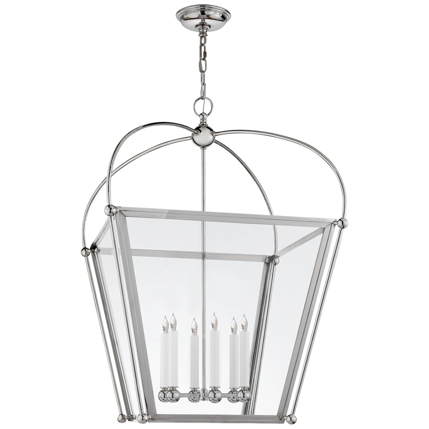 VISUAL COMFORT SIGNATURE, RIVERSIDE SQUARE LANTERN, LANTERN CEILING LIGHT