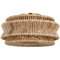 VISUAL COMFORT SIGNATURE, ANTIGUA DRUM SEMI-FLUSH MOUNT, FLUSH MOUNT CEILING LIGHTS
