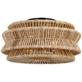 VISUAL COMFORT SIGNATURE, ANTIGUA DRUM SEMI-FLUSH MOUNT, FLUSH MOUNT CEILING LIGHTS