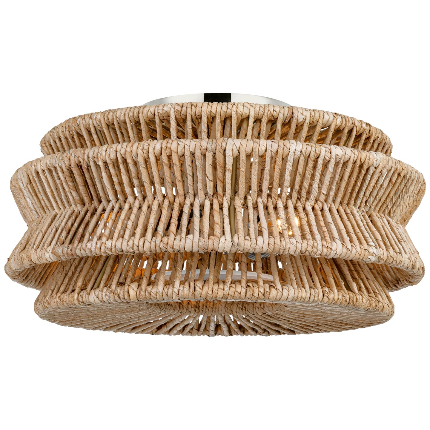 VISUAL COMFORT SIGNATURE, ANTIGUA DRUM SEMI-FLUSH MOUNT, FLUSH MOUNT CEILING LIGHTS
