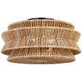 VISUAL COMFORT SIGNATURE, ANTIGUA DRUM SEMI-FLUSH MOUNT, FLUSH MOUNT CEILING LIGHTS
