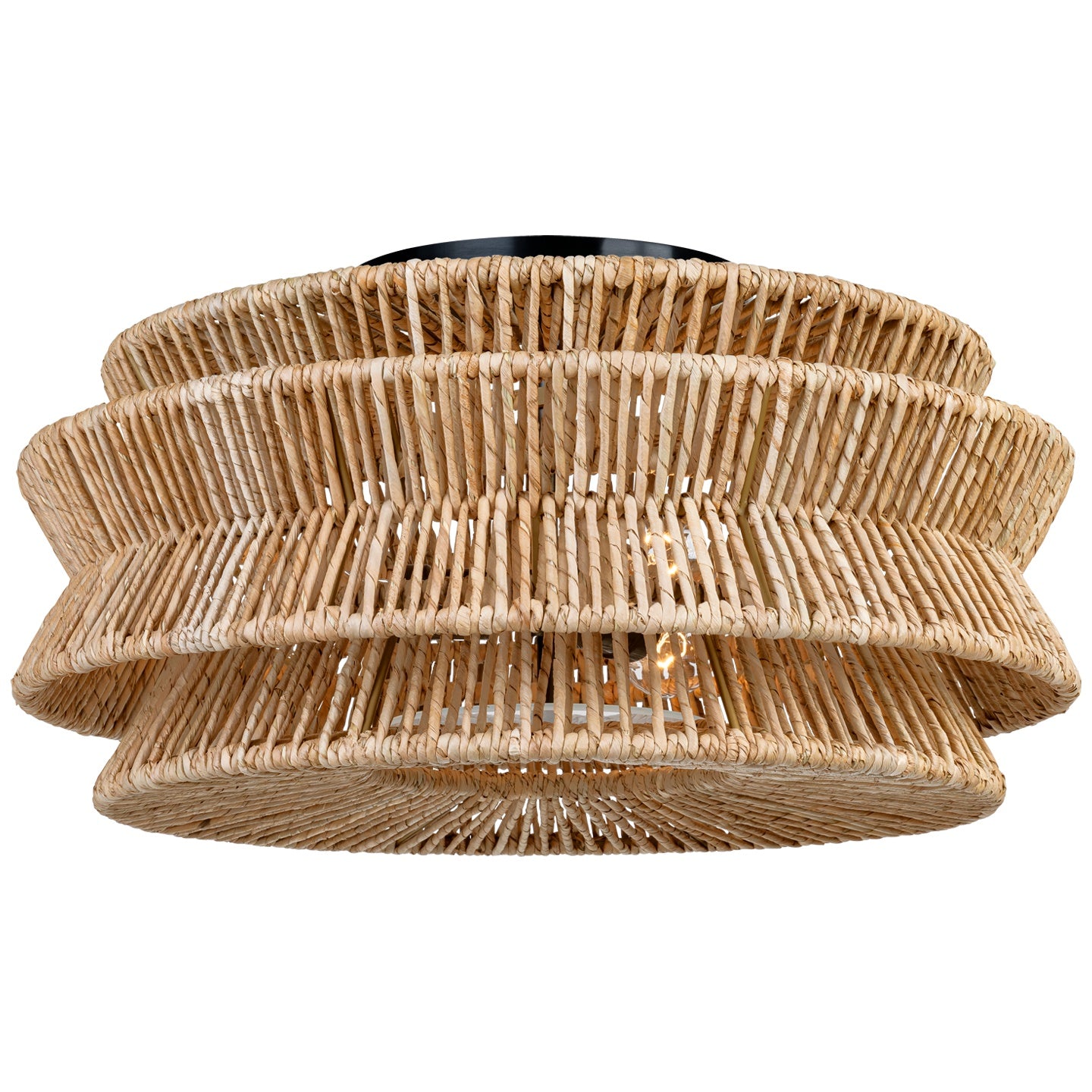 VISUAL COMFORT SIGNATURE, ANTIGUA DRUM SEMI-FLUSH MOUNT, FLUSH MOUNT CEILING LIGHTS