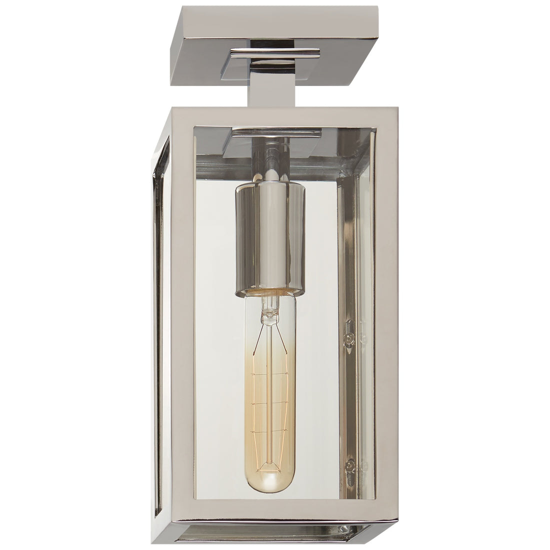 VISUAL COMFORT SIGNATURE, FRESNO FRAMED SEMI-FLUSH MOUNT, SEMI FLUSH MOUNT LIGHT