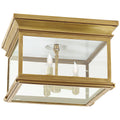 VISUAL COMFORT SIGNATURE, CLUB SQUARE FLUSH MOUNT, FLUSH MOUNT CEILING LIGHTS