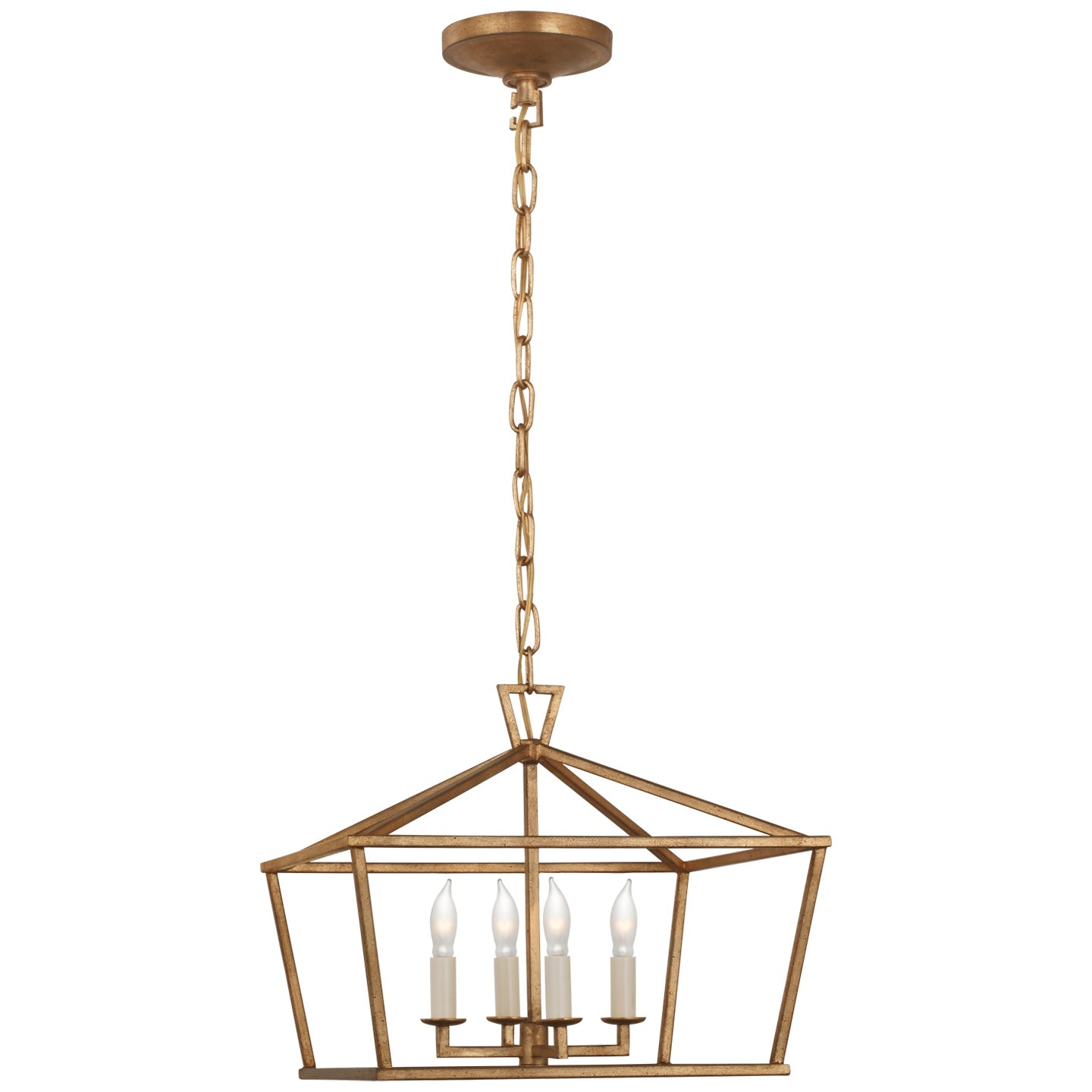 VISUAL COMFORT SIGNATURE, DARLANA WIDE SEMI-FLUSH MOUNT LANTERN, FLUSH MOUNT CEILING LIGHTS