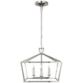 VISUAL COMFORT SIGNATURE, DARLANA WIDE SEMI-FLUSH MOUNT LANTERN, FLUSH MOUNT CEILING LIGHTS