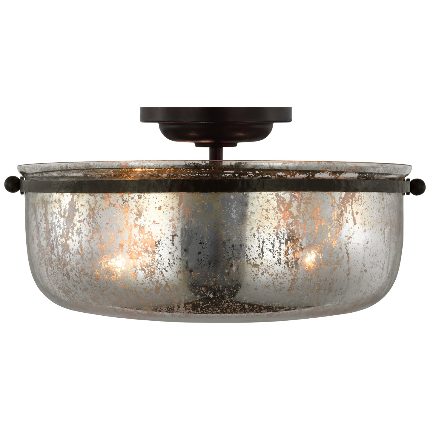 VISUAL COMFORT SIGNATURE, LORFORD SEMI-FLUSH, FLUSH MOUNT CEILING LIGHTS