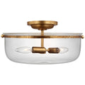 VISUAL COMFORT SIGNATURE, LORFORD SEMI-FLUSH, FLUSH MOUNT CEILING LIGHTS