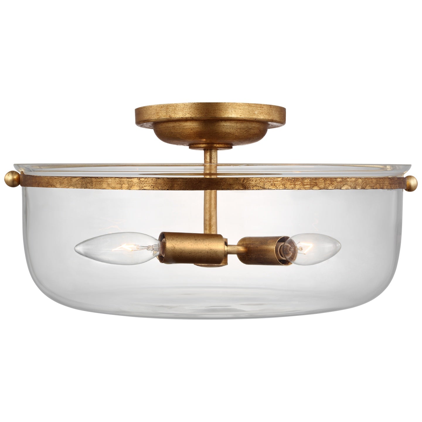 VISUAL COMFORT SIGNATURE, LORFORD SEMI-FLUSH, FLUSH MOUNT CEILING LIGHTS