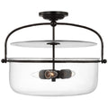 VISUAL COMFORT SIGNATURE, LORFORD SEMI-FLUSH LANTERN, LANTERN CEILING LIGHT