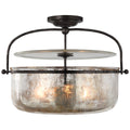 VISUAL COMFORT SIGNATURE, LORFORD SEMI-FLUSH LANTERN, LANTERN CEILING LIGHT
