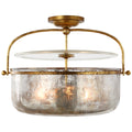 VISUAL COMFORT SIGNATURE, LORFORD SEMI-FLUSH LANTERN, LANTERN CEILING LIGHT