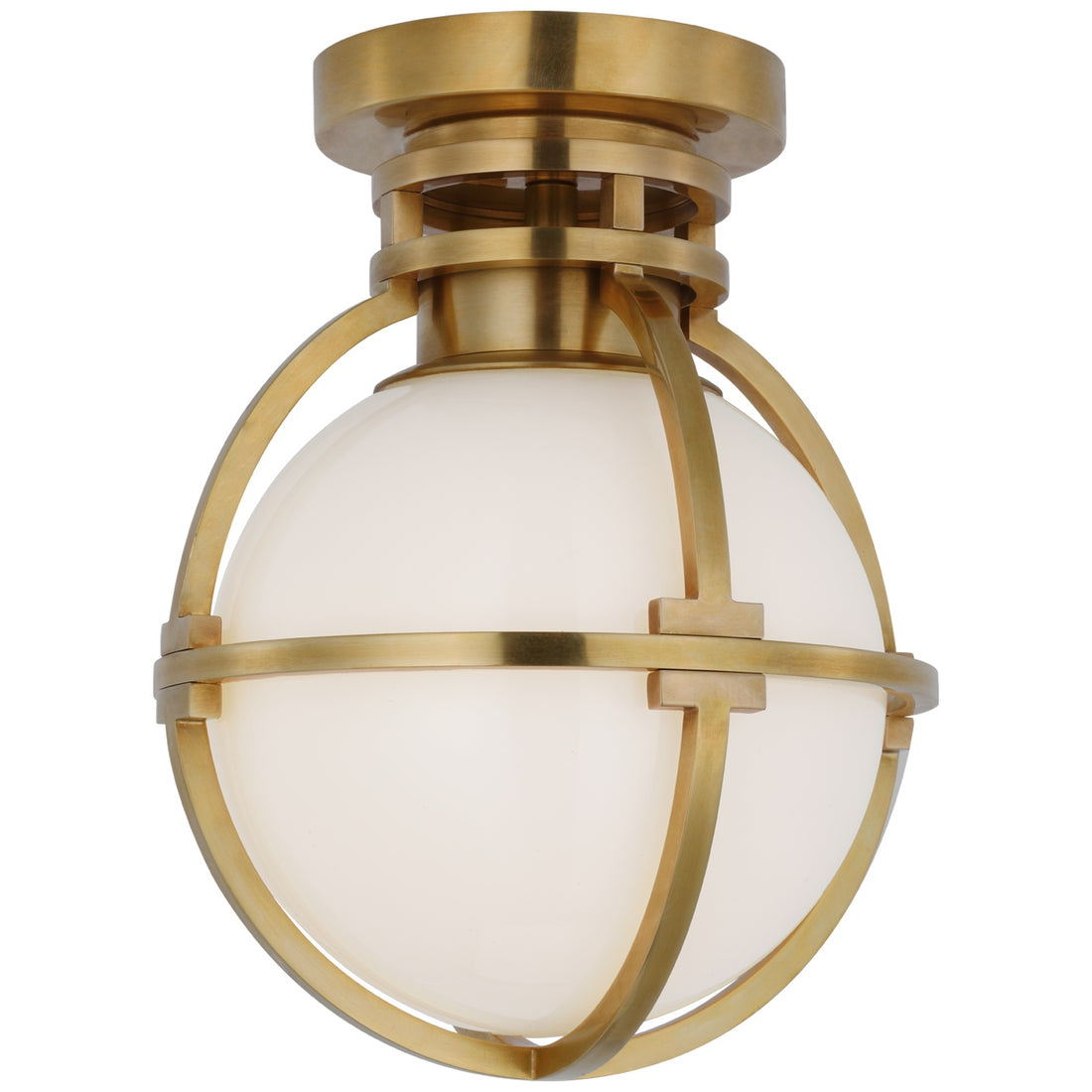 VISUAL COMFORT SIGNATURE, GRACIE CAPTURED GLOBE FLUSH MOUNT, FLUSH MOUNT CEILING LIGHTS